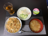 今朝の朝ごはん